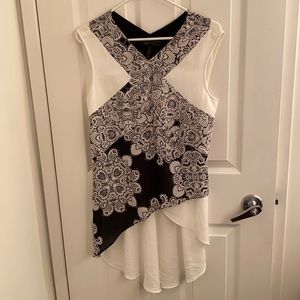 BCBG high/low blouse - Sz M